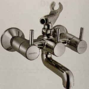 Johnson Delta 2 in 1 Wall Mixer with Crutch Regular T1322C